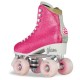 Crazy Disco Glam Pink / Silver Quad Roller Paten